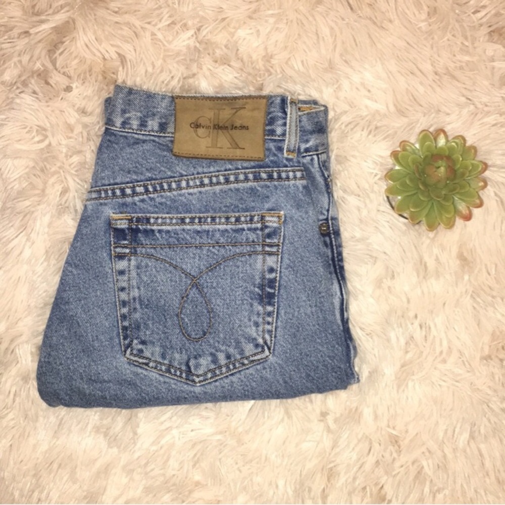 RARE VINTAGE Calvin Klein high waisted jeans